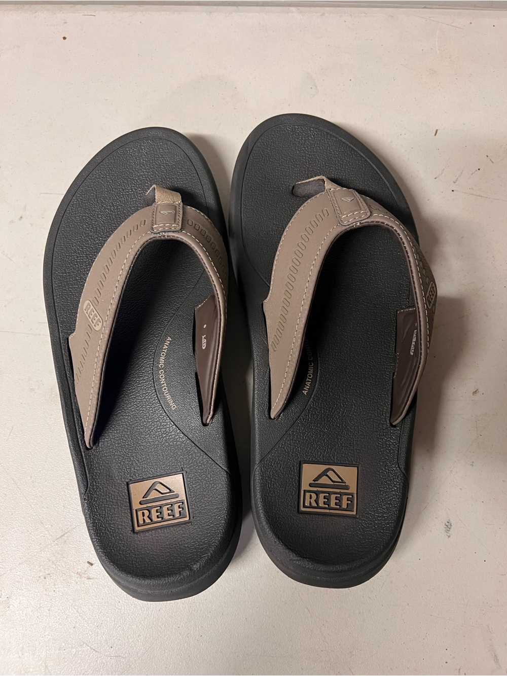 Reef Men’s Cruiser Brown Flip Flops Size 10